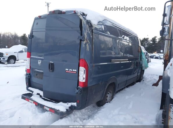 3C6URVJGXLE139796 2020 RAM PROMASTER 3500 Blue Trasero derecho