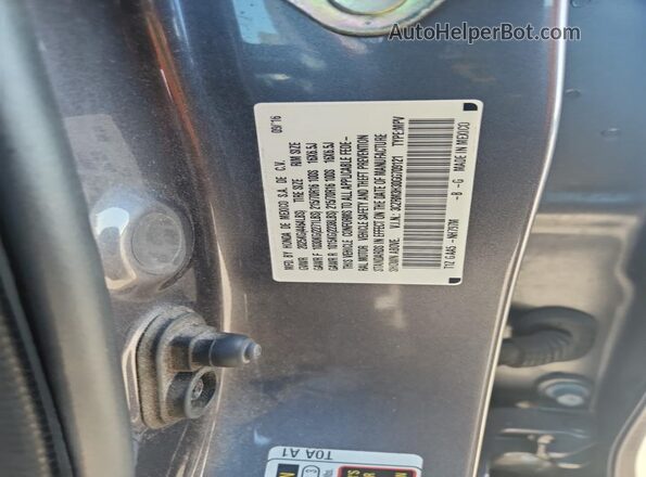3CZRM3H30GG709121 2016 HONDA CR-V Gray Widok naklejki z numerem VIN