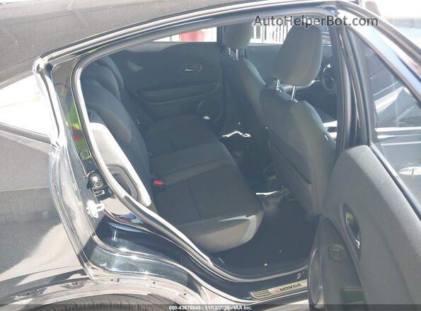 3CZRU5H1XLM706619 2020 HONDA HR-V Black VIN კოდის სტიკერის ხედი