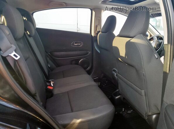3CZRU5H50LM702629 2020 HONDA HR-V Black Вид задніх сидінь