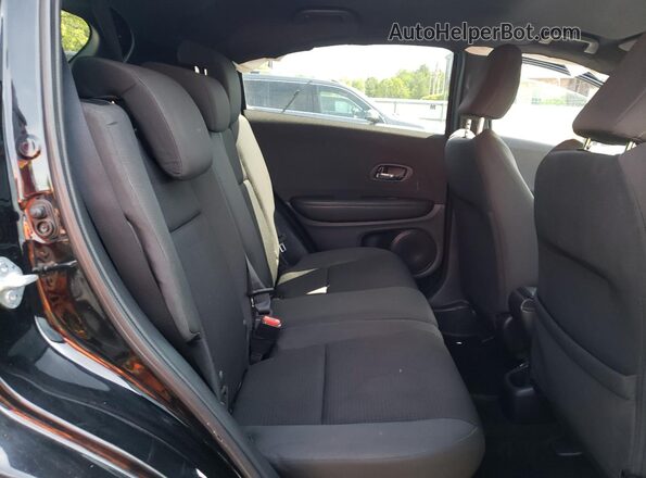 3CZRU6H10MM712338 2021 HONDA HR-V Черный Вид задних сидений