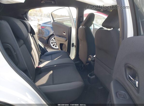 3CZRU6H11NM733314 2022 HONDA HR-V White VIN კოდის სტიკერის ხედი