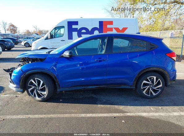 3CZRU6H18LM725773 2020 HONDA HR-V Синий Панорамный вид салона 360°