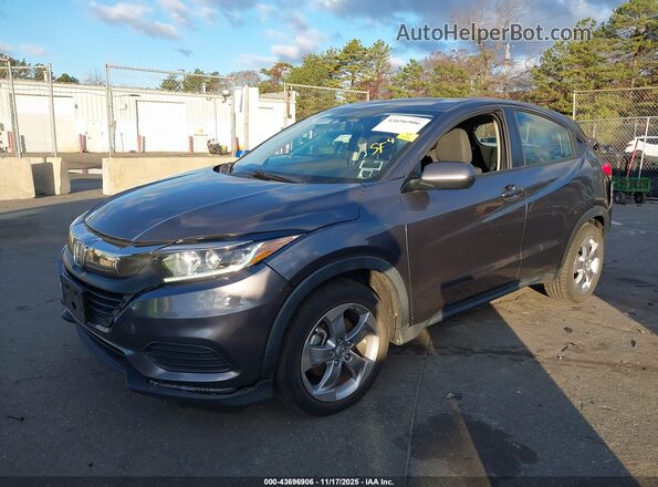 3CZRU6H36NM708443 2022 HONDA HR-V Gray წინა მარცხენა ხედი სამი მეოთხედიდან
