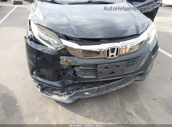 3CZRU6H39NM758236 2022 HONDA HR-V Black Front view