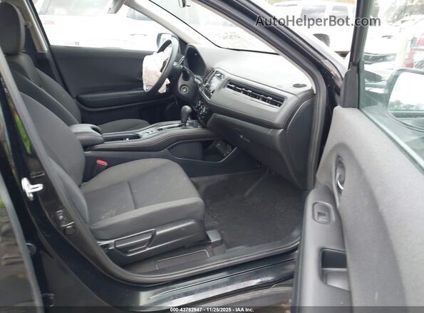 3CZRU6H39NM758236 2022 HONDA HR-V Black Front interior view