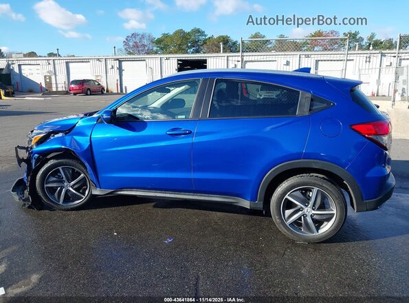3CZRU6H55MM721698 2021 HONDA HR-V Blue Панорамний вид салону 360°
