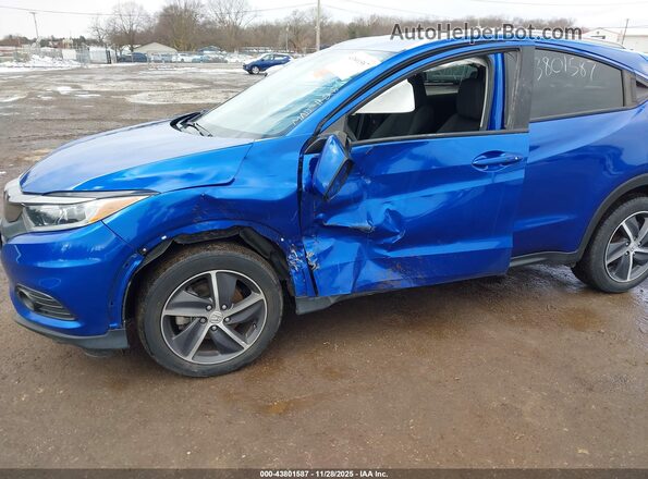 3CZRU6H55NM744352 2022 HONDA HR-V Blue 