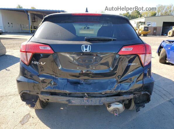 3CZRU6H58JM721691 2018 HONDA HR-V Black უკანა ხედი