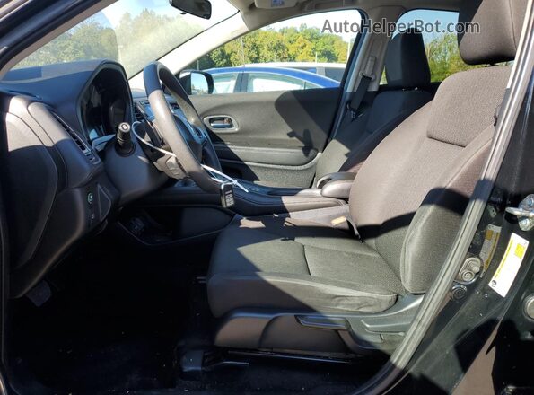 3CZRU6H58JM721691 2018 HONDA HR-V Black წინა სალონის ხედი