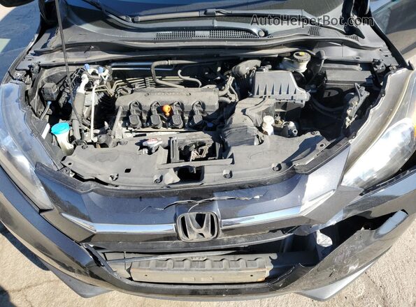 3CZRU6H58JM721691 2018 HONDA HR-V Black ძრავის განყოფილების ხედი