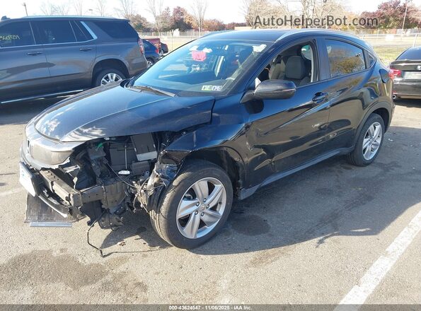 3CZRU6H58LM726358 2020 HONDA HR-V Black წინა მარცხენა ხედი სამი მეოთხედიდან
