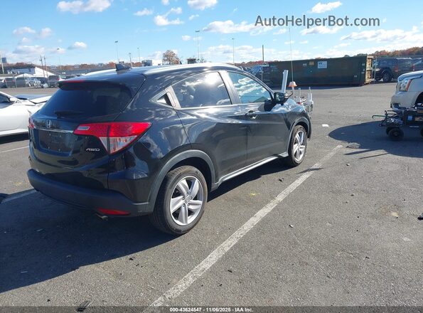 3CZRU6H58LM726358 2020 HONDA HR-V Black უკანა მარჯვენა