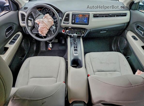 3CZRU6H5XLM701848 2020 HONDA HR-V Серебряный Вид панели приборов