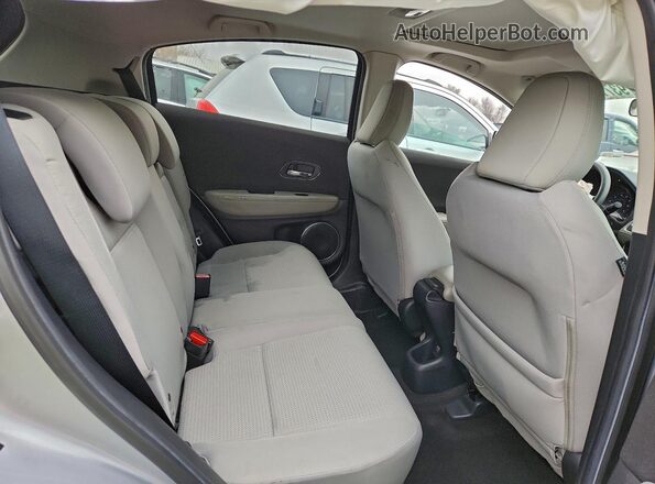 3CZRU6H5XLM701848 2020 HONDA HR-V Серебряный Вид задних сидений