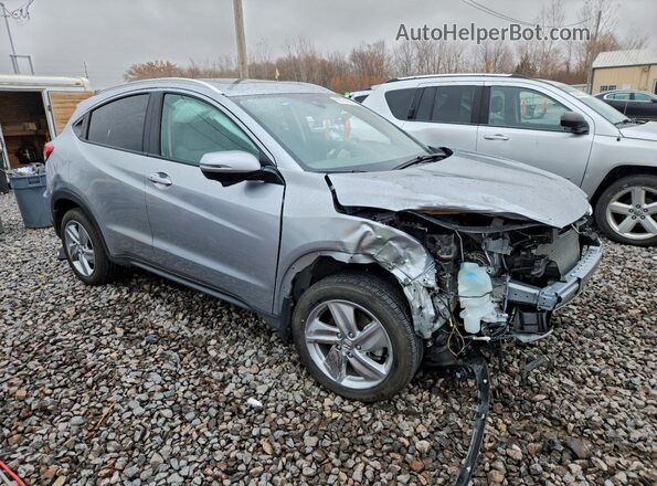 3CZRU6H5XLM701848 2020 HONDA HR-V Серебряный Передняя правая четверть