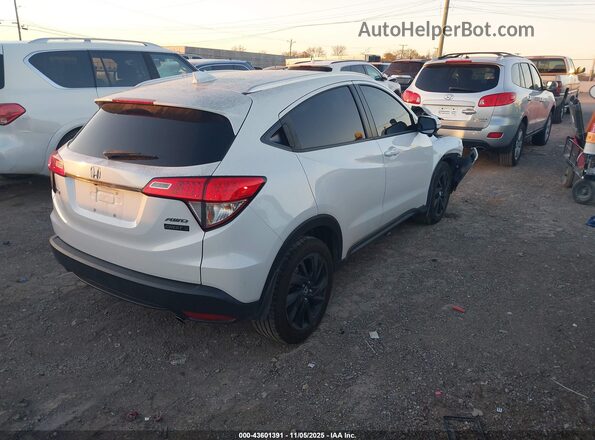 3CZRU6H72LM739205 2020 HONDA HR-V Белый Задняя правая четверть