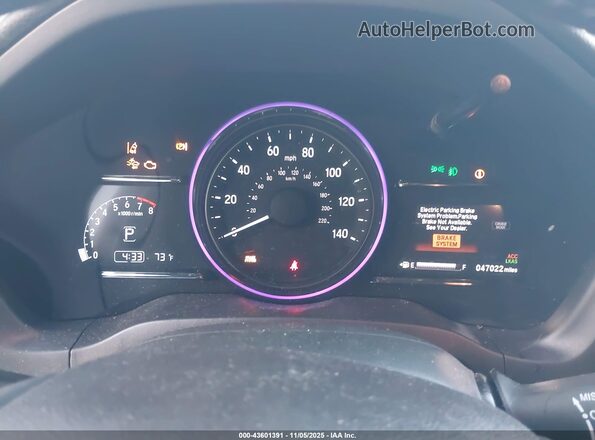 3CZRU6H72LM739205 2020 HONDA HR-V Белый Вид задних сидений