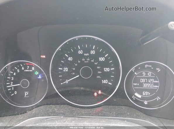 3CZRU6H79JM726125 2018 HONDA HR-V White 