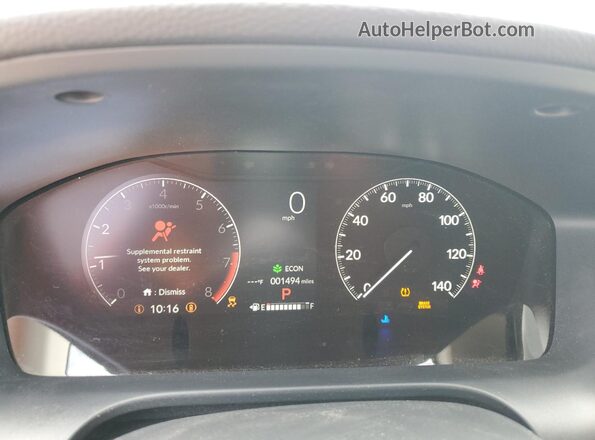 3CZRZ1H38TM700796 2026 HONDA HR-V Синий Вид щитка приборов