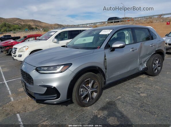 3CZRZ1H71RM761144 2024 HONDA HR-V Gray Առջևի ձախ երեք քառորդ տեսարան
