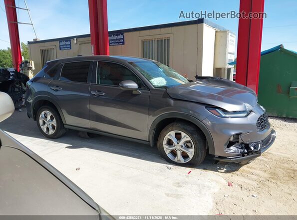 3CZRZ2H3XRM702001 2024 HONDA HR-V Gray 