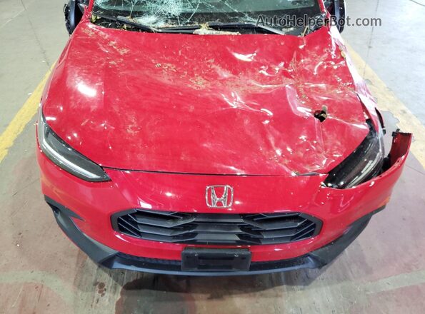 3CZRZ2H50PM703544 2023 HONDA HR-V Red Շարժիչի բաժամունքի տեսք