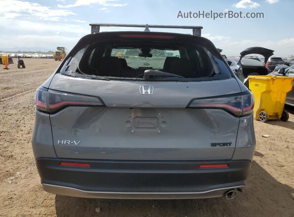 3CZRZ2H57RM740075 2024 HONDA HR-V Gray Вид ззаду