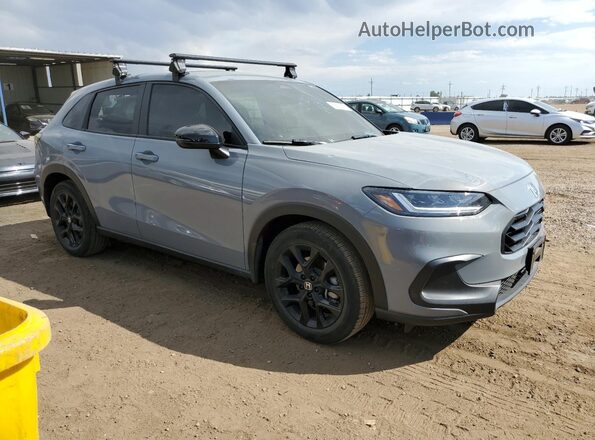 3CZRZ2H57RM740075 2024 HONDA HR-V Gray Передня права чверть