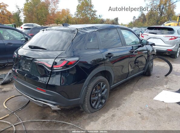 3CZRZ2H58PM714288 2023 HONDA HR-V Black Հետևի աջ