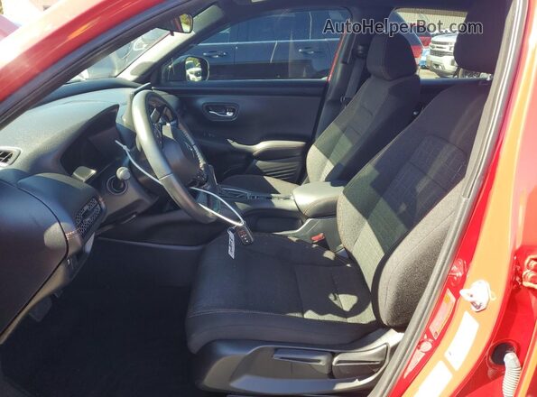 3CZRZ2H59RM713508 2024 HONDA HR-V Red წინა სალონის ხედი