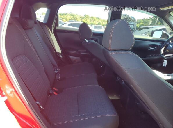 3CZRZ2H59RM713508 2024 HONDA HR-V Red უკანა სავარძლების ხედი