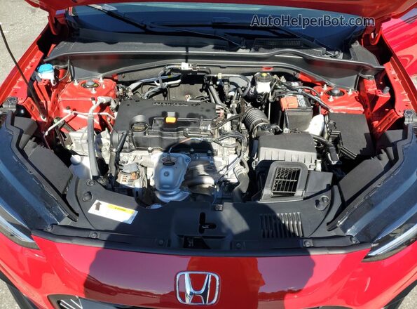 3CZRZ2H59RM713508 2024 HONDA HR-V Red უკანა სალონის ხედი