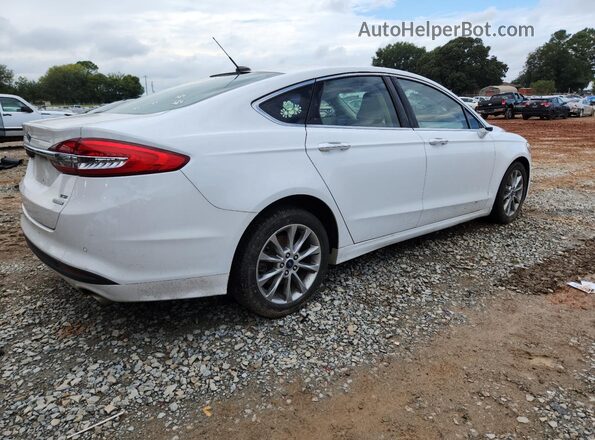 3FA6P0HD7HR317319 2017 FORD FUSION White Tył prawy