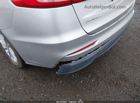 3FA6P0HD7KR243455 2019 FORD FUSION Silver 