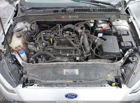 3FA6P0HD7KR243455 2019 FORD FUSION Silver უკანა ხედი