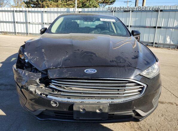 3FA6P0LU0KR196857 2019 FORD FUSION Black Vista frontal