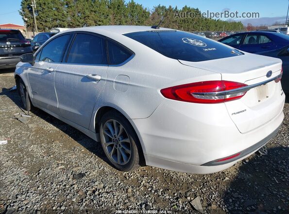 3FA6P0LU1HR188081 2017 FORD FUSION HYBRID Белый Задняя левая четверть