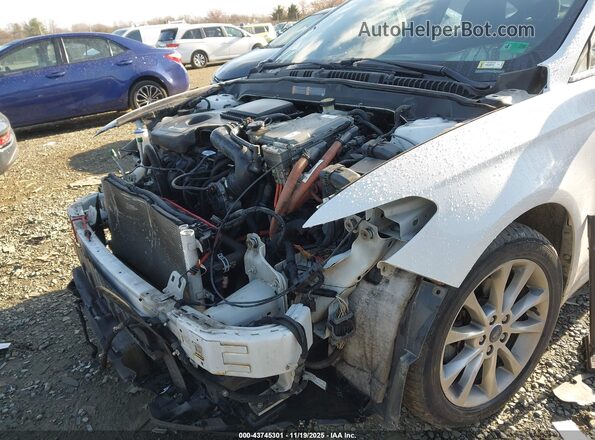 3FA6P0LU1HR188081 2017 FORD FUSION HYBRID Белый Вид спереди