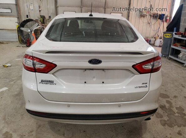 3FA6P0LU3GR266133 2016 FORD FUSION White 