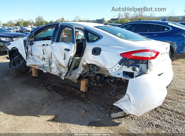 3FA6P0LU3GR316349 2016 FORD FUSION HYBRID White უკანა მარცხენა