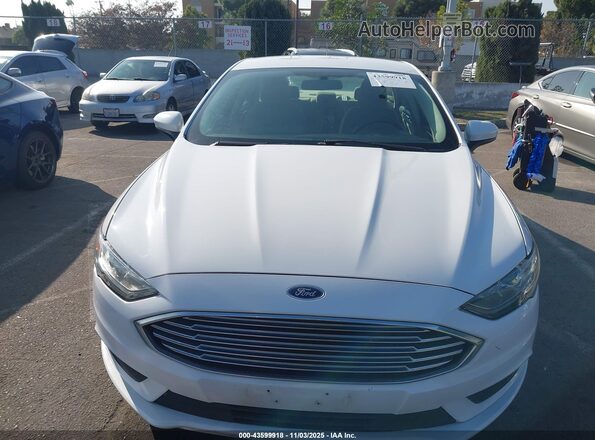 3FA6P0LU3HR218018 2017 FORD FUSION HYBRID White Սարքավորումների վահանակի տեսք