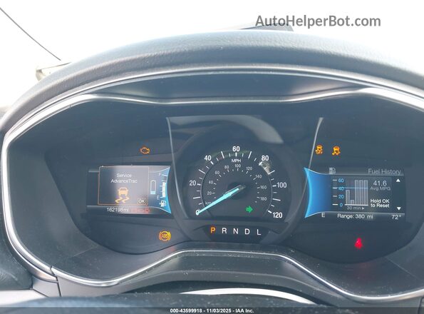 3FA6P0LU3HR218018 2017 FORD FUSION HYBRID White Հետևի նստատեղերի տեսք
