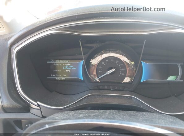 3FA6P0LU3HR344217 2017 FORD FUSION HYBRID Серебряный Вид задних сидений