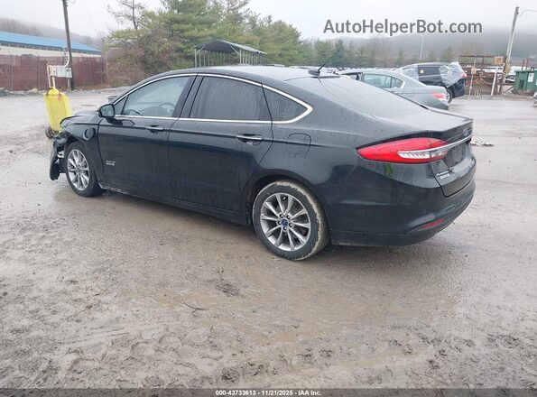3FA6P0PU8JR176848 2018 FORD FUSION ENERGI Черный Задняя левая четверть