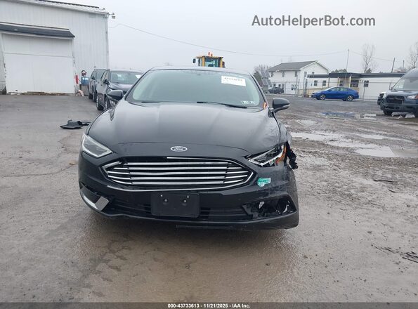 3FA6P0PU8JR176848 2018 FORD FUSION ENERGI Черный Вид щитка приборов