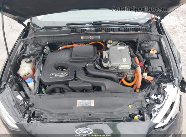 3FA6P0PU8JR176848 2018 FORD FUSION ENERGI Черный Вид сзади