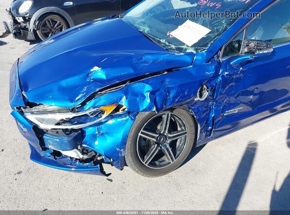 3FA6P0SU1HR255313 2017 FORD FUSION ENERGI Blue 