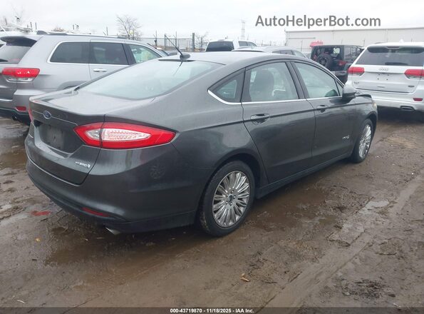 3FA6P0UU7GR124012 2016 FORD FUSION HYBRID Gray Tył prawy