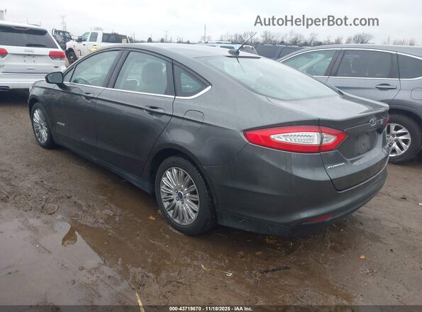 3FA6P0UU7GR124012 2016 FORD FUSION HYBRID Gray Tył lewy